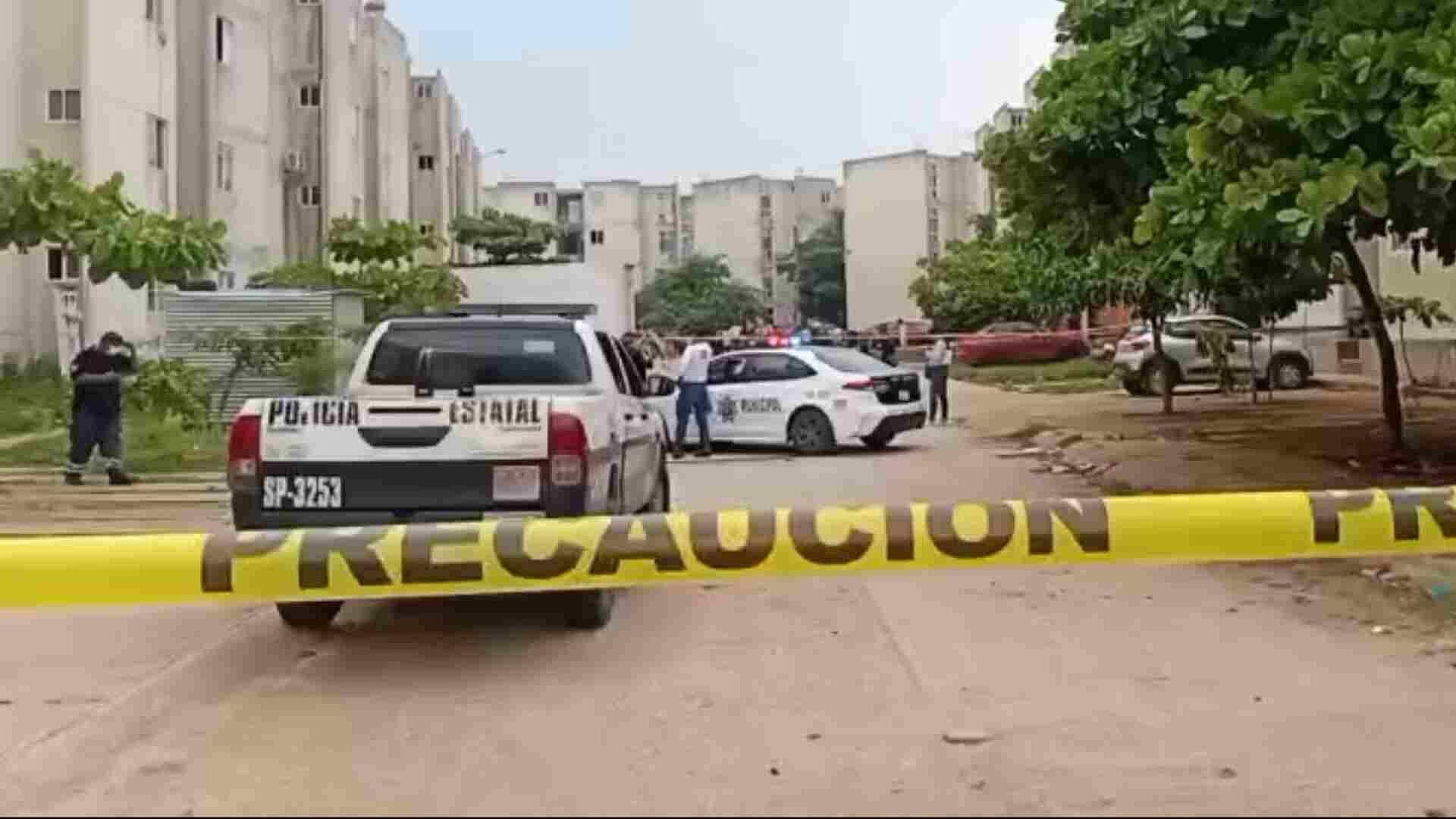 Hombre Asesinado Via Pública en Fraccionamiento Santa Martha Coatzacoalcos Veracruz